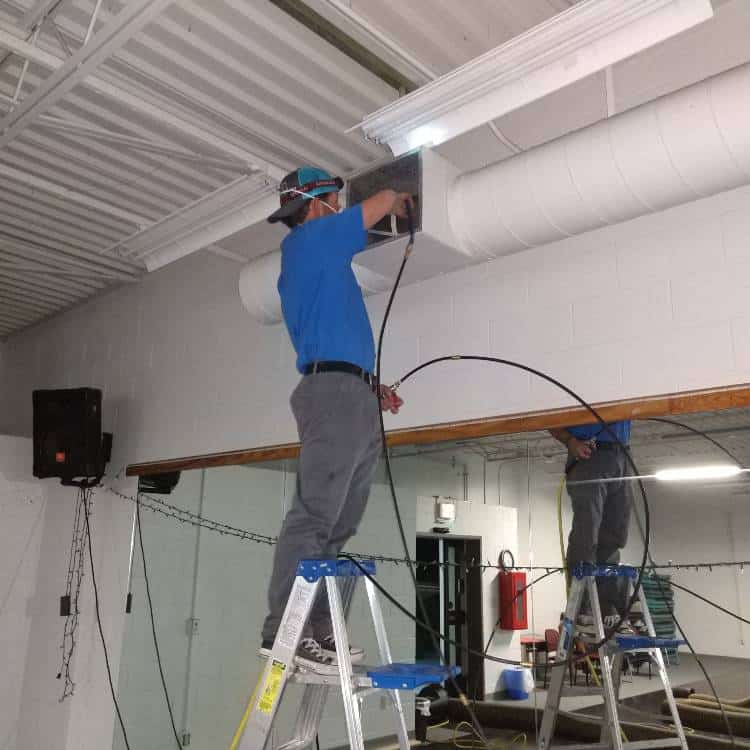 Commercial air deals duct cleaning