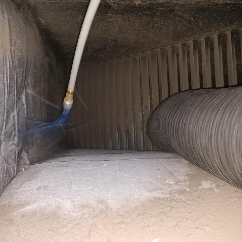Commercial Duct Cleaning Dual Air Whip