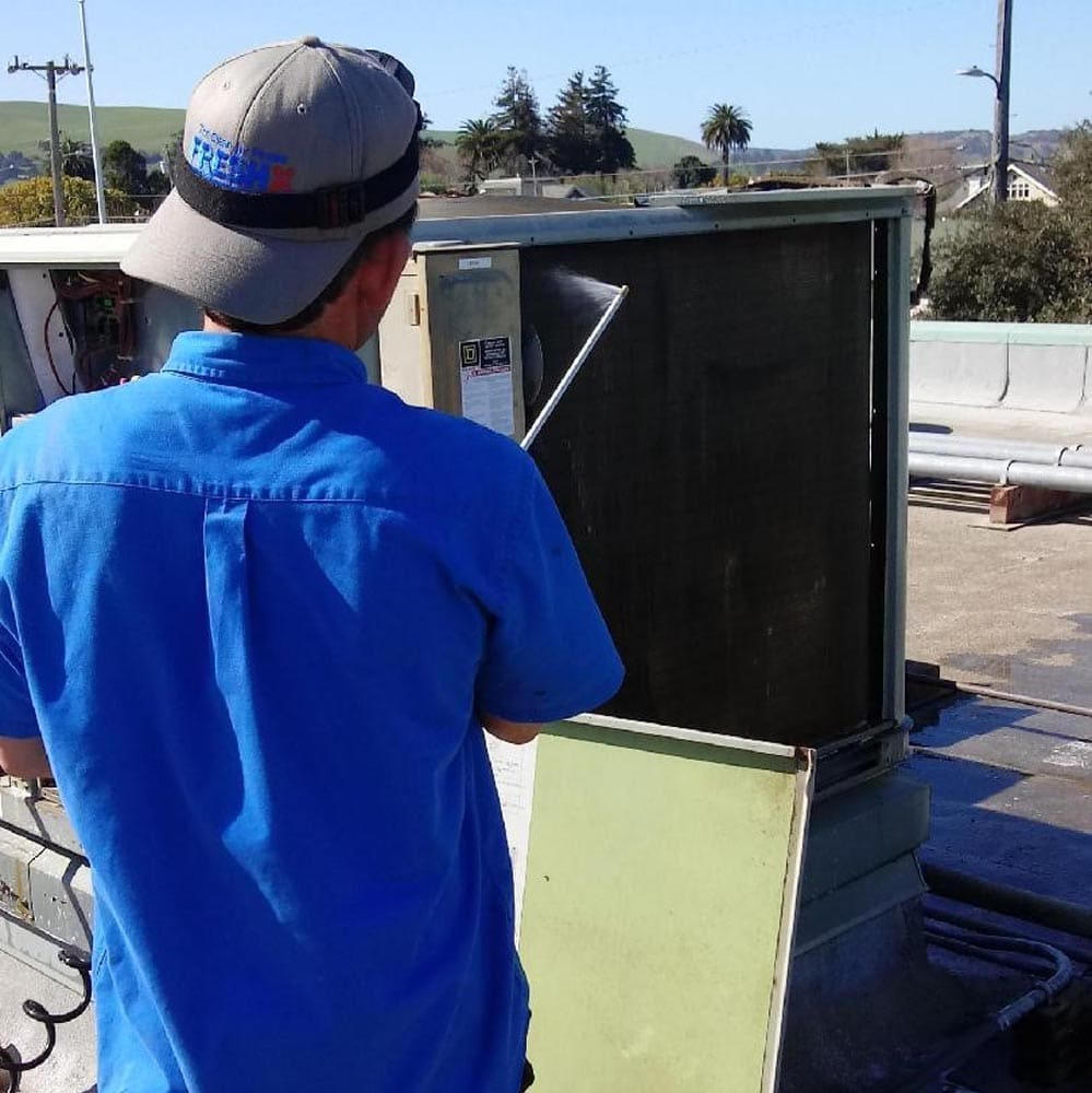 Commercial HVAC Units Cleaning