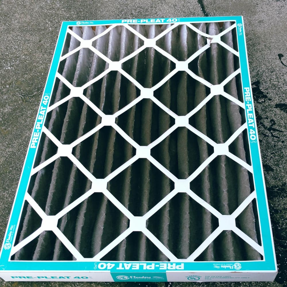 Commercial HVAC Units Dirty Filter