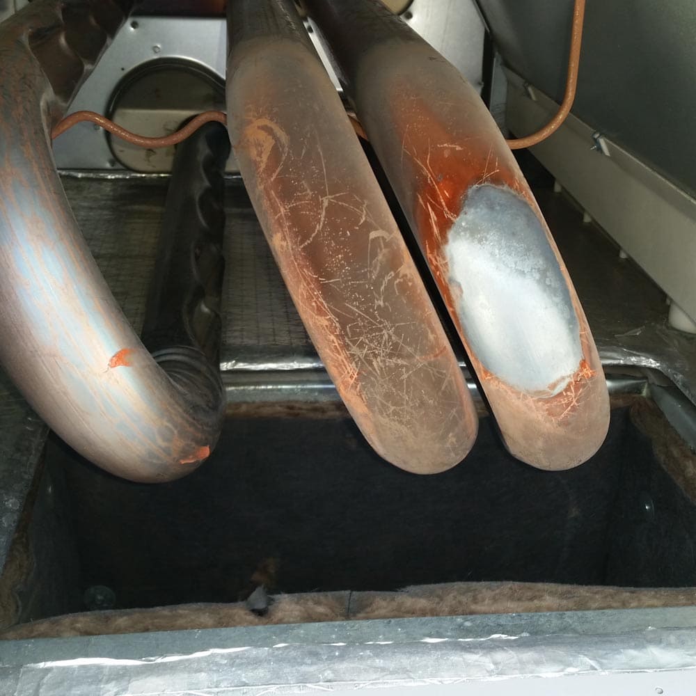Commercial Ventilation Inspections Cracked Heat Exchanger