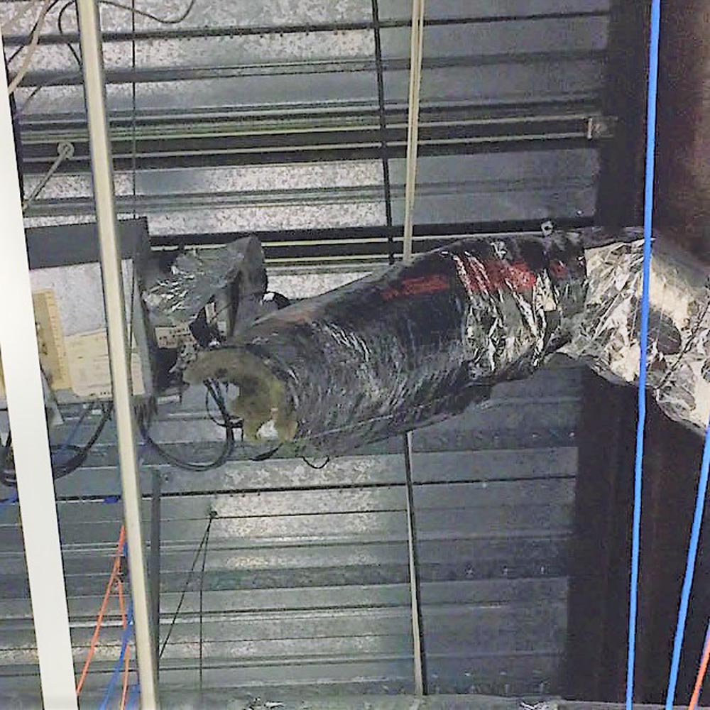 Commercial Ventilation Inspections Disconnected Ductwork