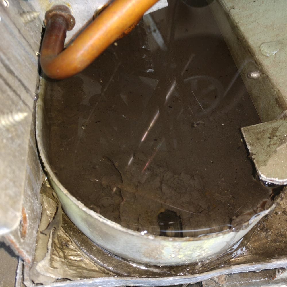 Commercial Ventilation Inspections Drain Pan Clogged