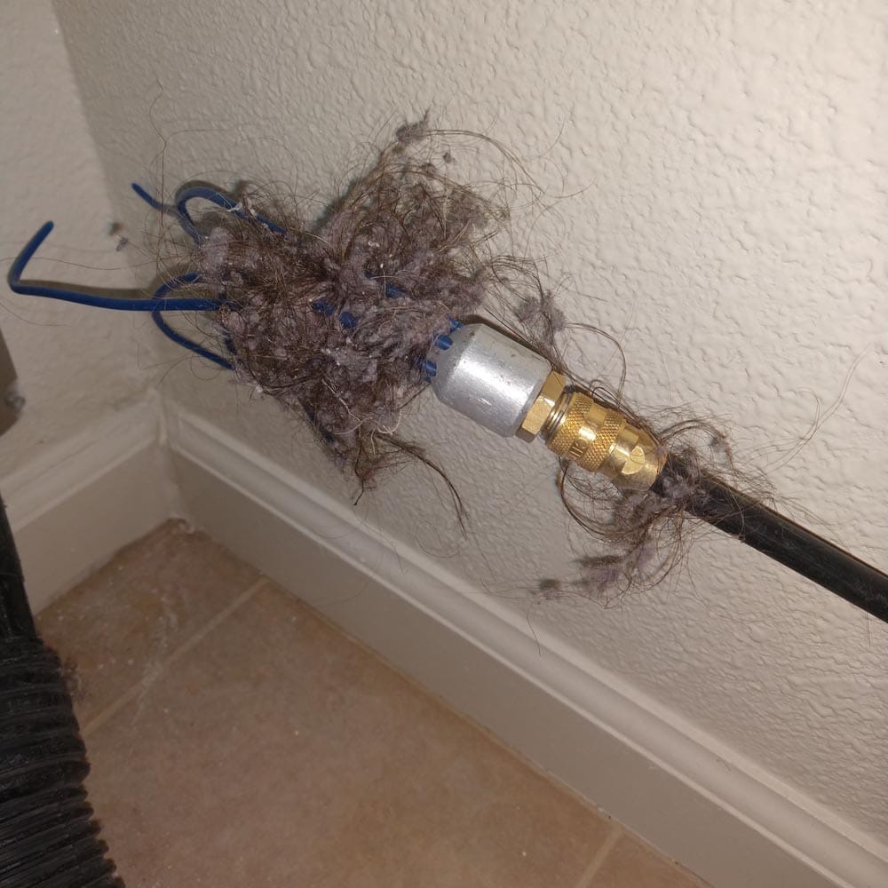 Dryer Vent Cleaning Air Whip Hair
