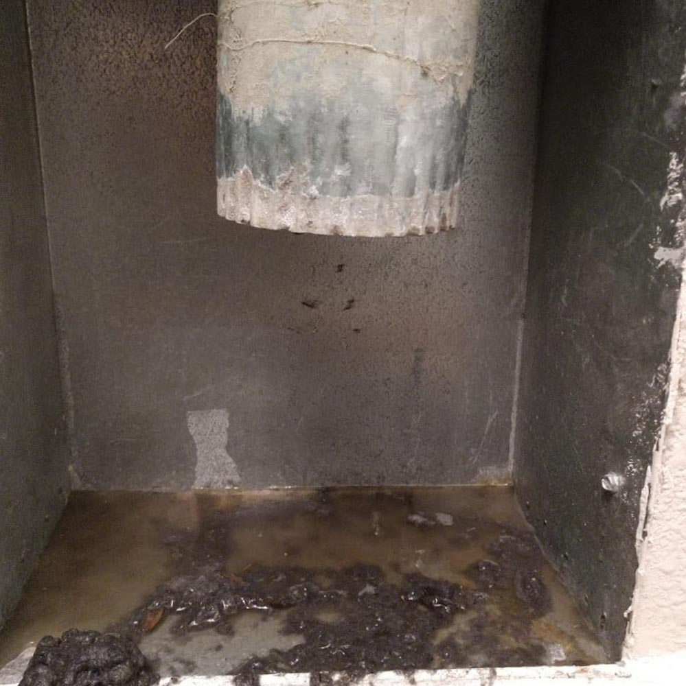 Dryer Vent Cleaning Water in the Line