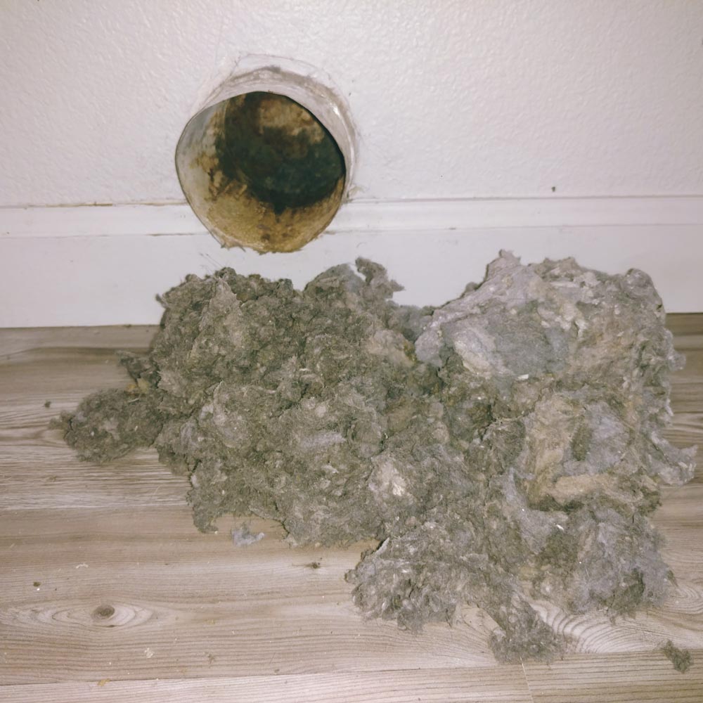 Dryer Vent Cleaning Wet Lint