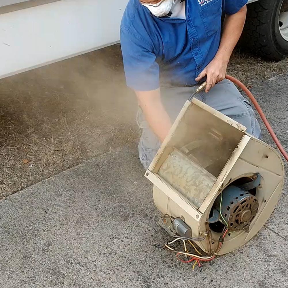 Residential Blower Fan Cleaning Air Whip