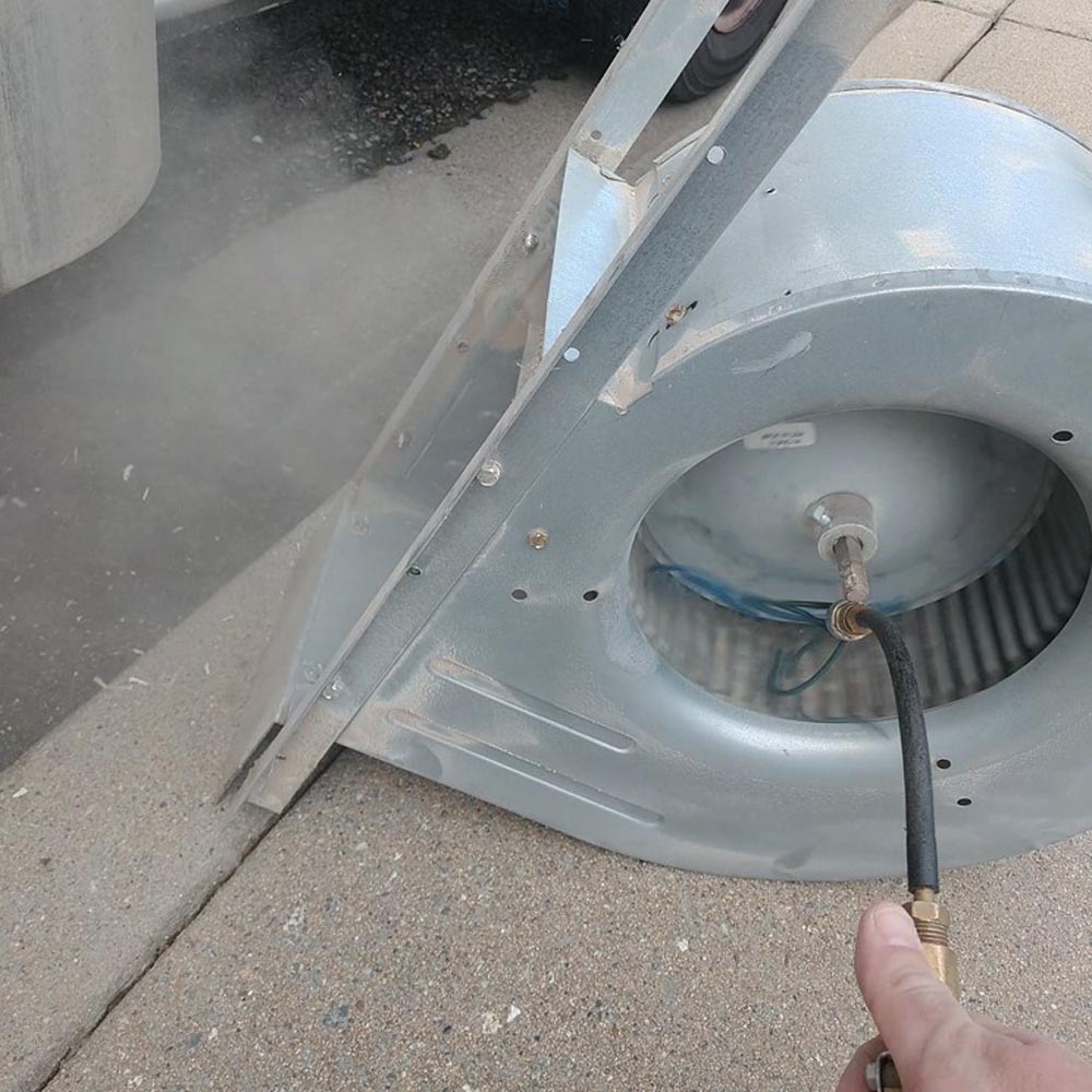 Residential Blower Fan Cleaning Air Whip