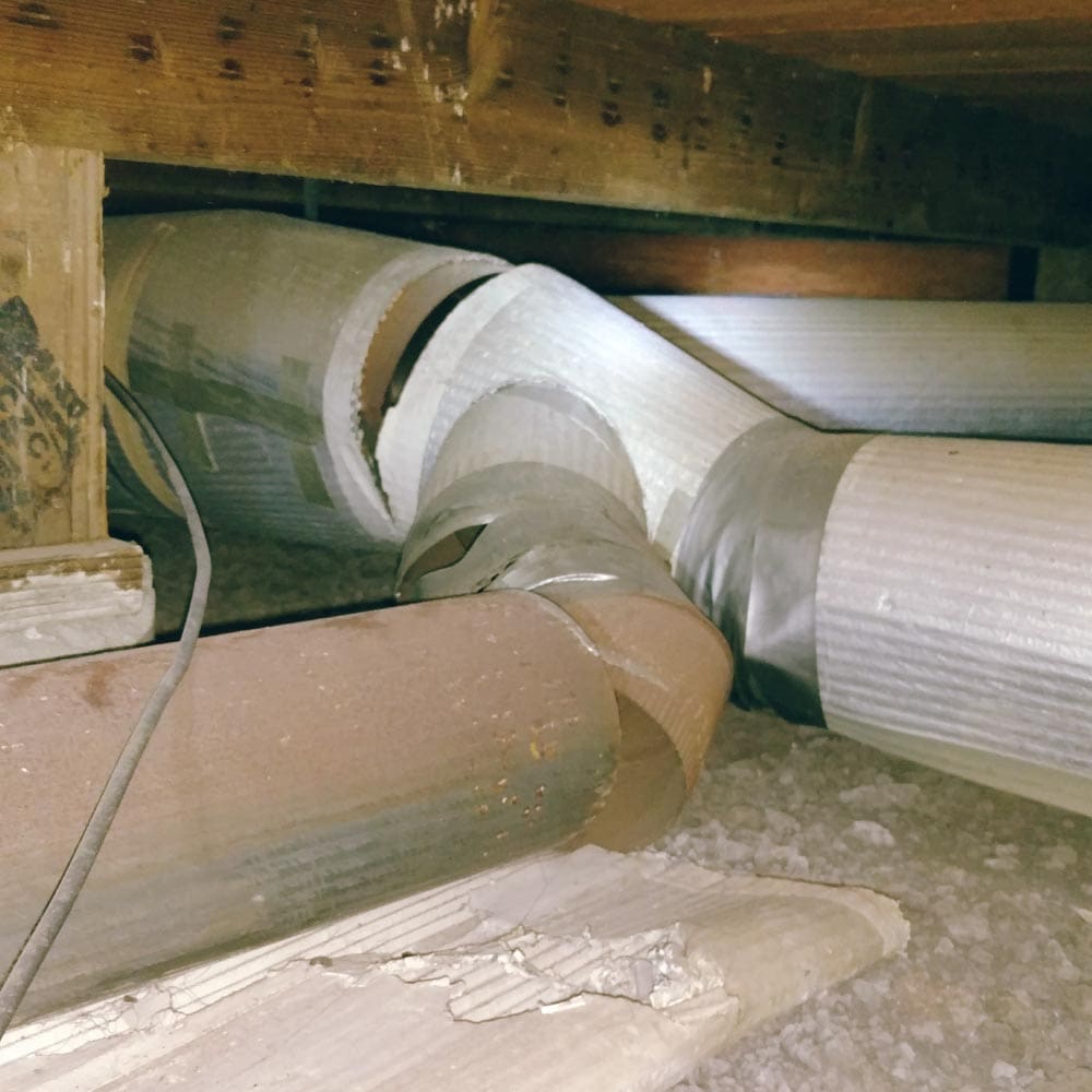 Residential Duct Repair Disconnect