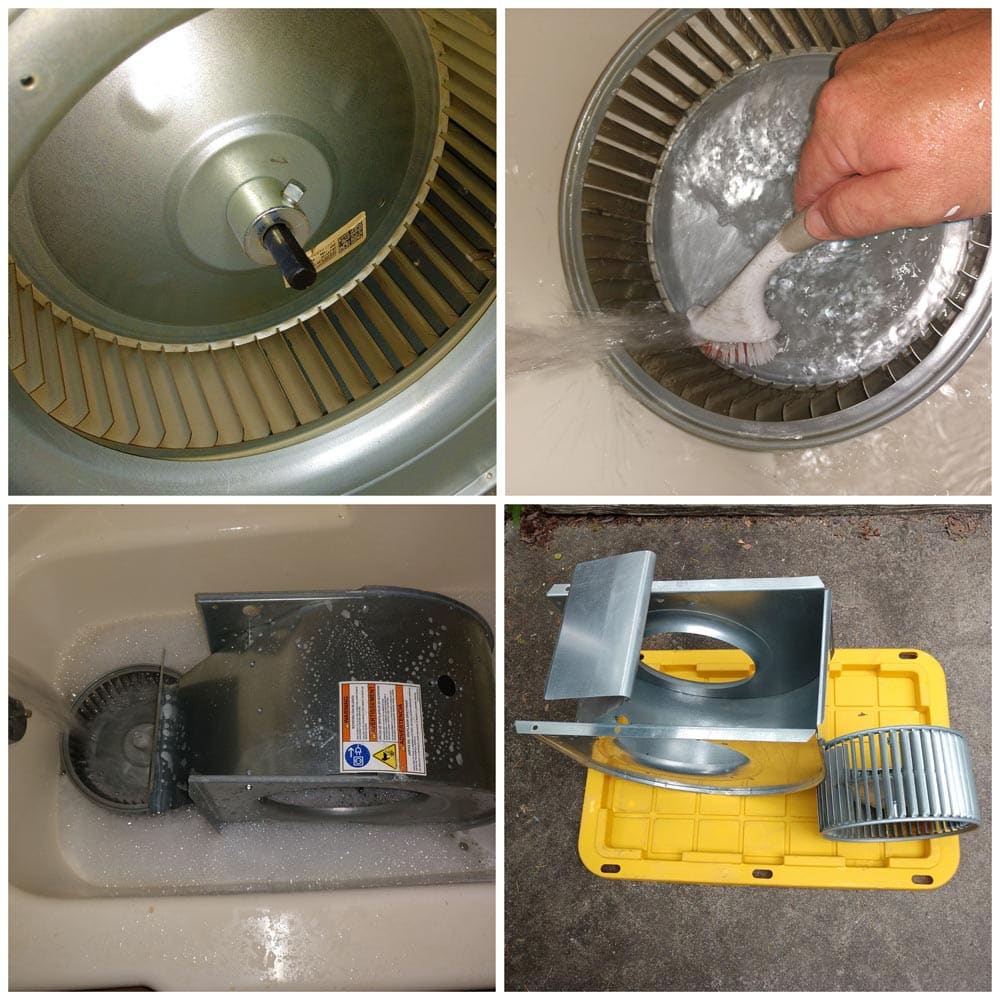 Residential Smoke Blower Fan Cleaning